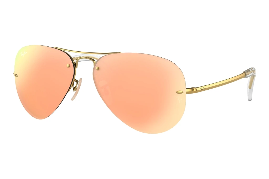 Ray-Ban   RB3449 001/2Y Copper MirrorArista Gold