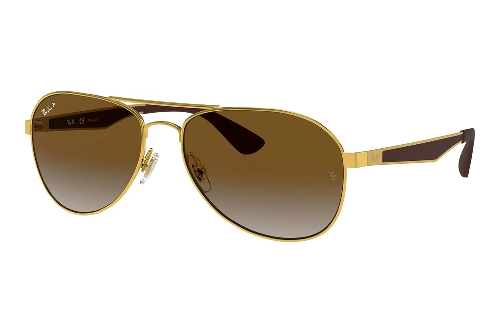 Ray-Ban   RB3549 001/T5 BrownArista Gold