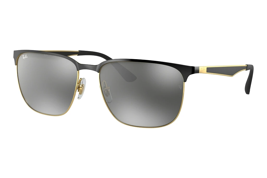Ray-Ban   RB3569 187/88 Grey Gradient MirrorBlack On Gold