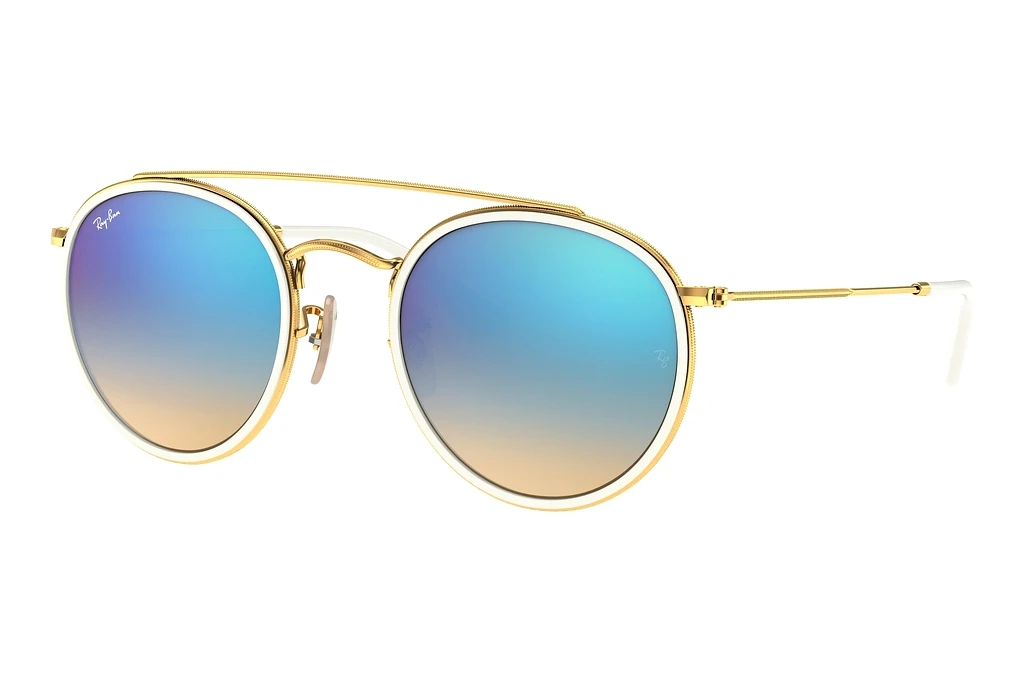 Ray-Ban   RB3647N 001/4O Blue FlashArista Gold