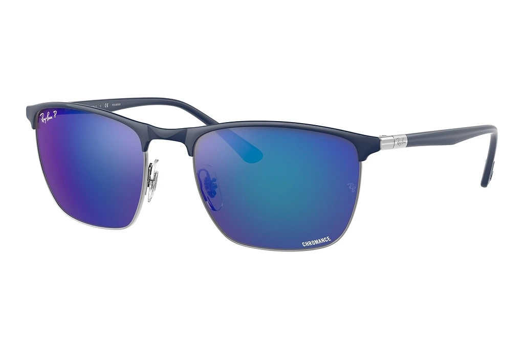 Ray-Ban   RB3686 92044L BlueBlue On Gunmetal