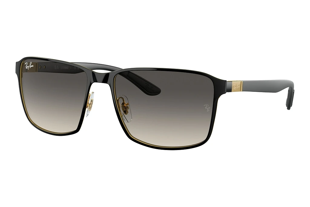 Ray-Ban   RB3721 187/11 GreyBlack On Gold