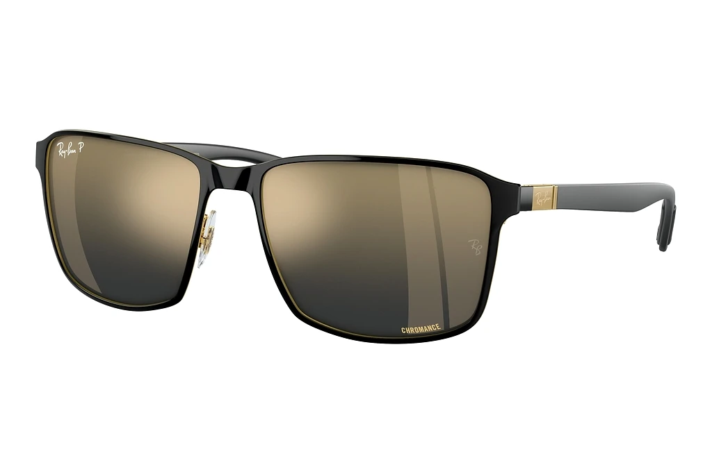 Ray-Ban   RB3721CH 187/J0 Blue/GoldBlack On Gold