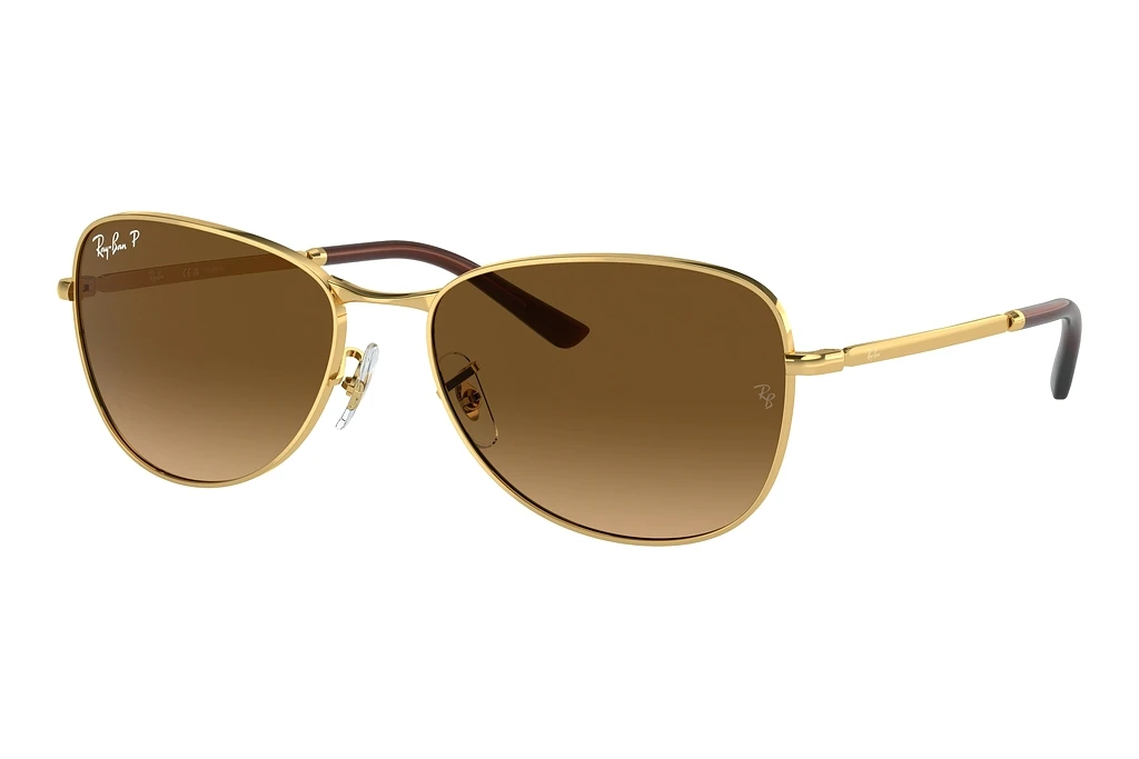 Ray-Ban   RB3733 001/M2 BrownArista Gold
