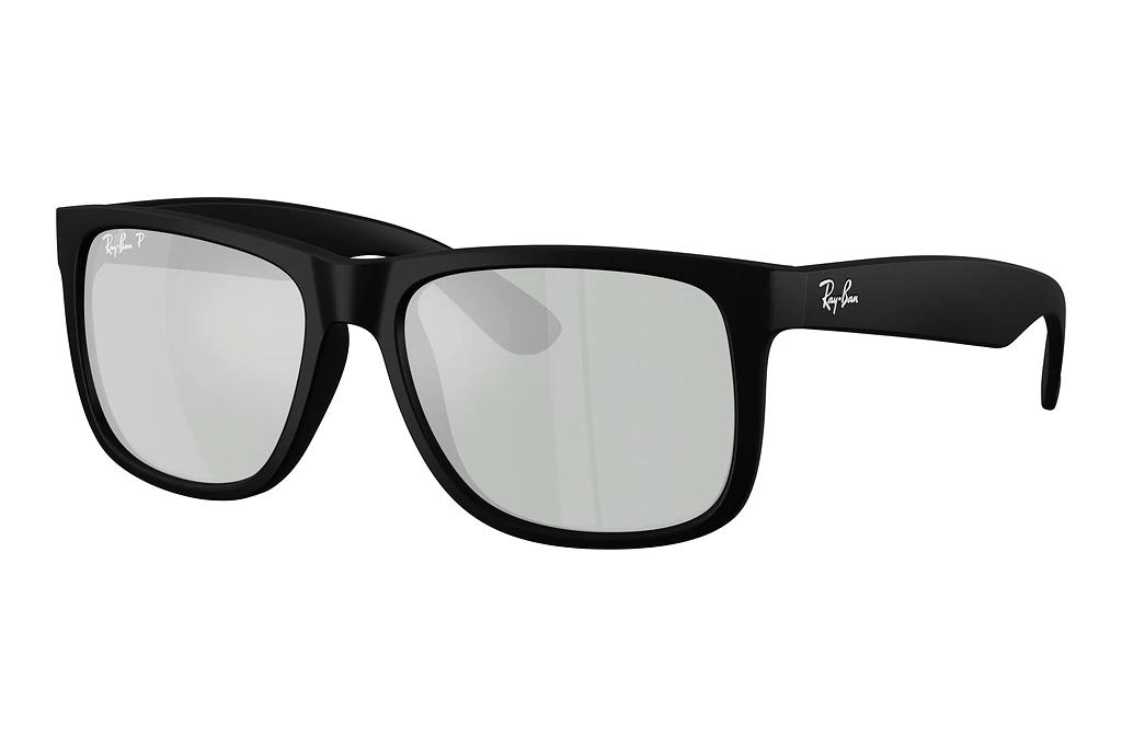 Ray-Ban   RB4165 622/Y4 Green Mirror Silver PolarizedRubber Black