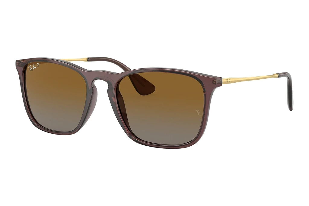 Ray-Ban   RB4187 6593T5 BrownTransparent Brown