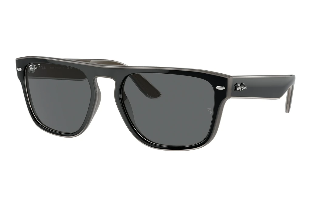 Ray-Ban   RB4407 673381 Dark GreyBlack & Light Grey & Transparent Grey