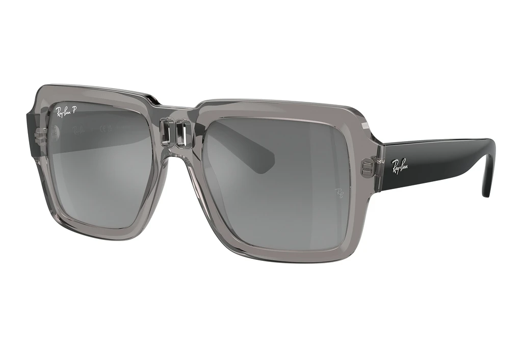 Ray-Ban   RB4408 672582 Silver/GreyTransparent Grey