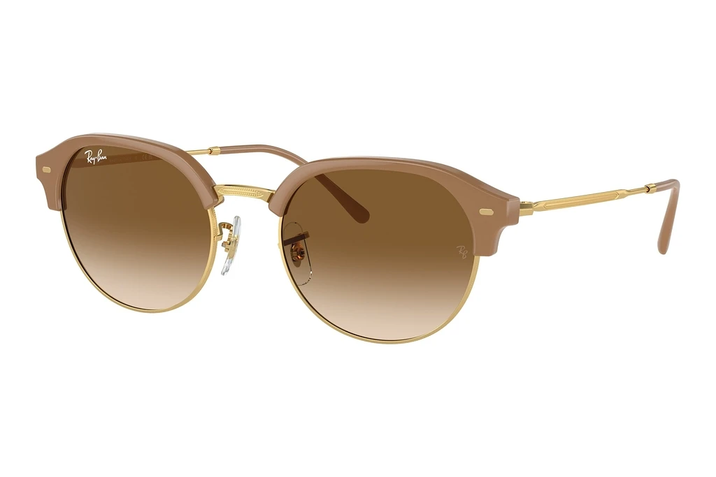 Ray-Ban   RB4429 672151 Light BrownBeige On Gold