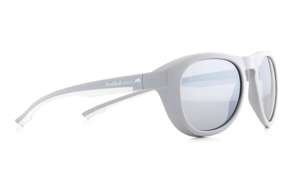 Red Bull SPECT   KINGMAN 006P smoke gradient with silver flash POLlight grey