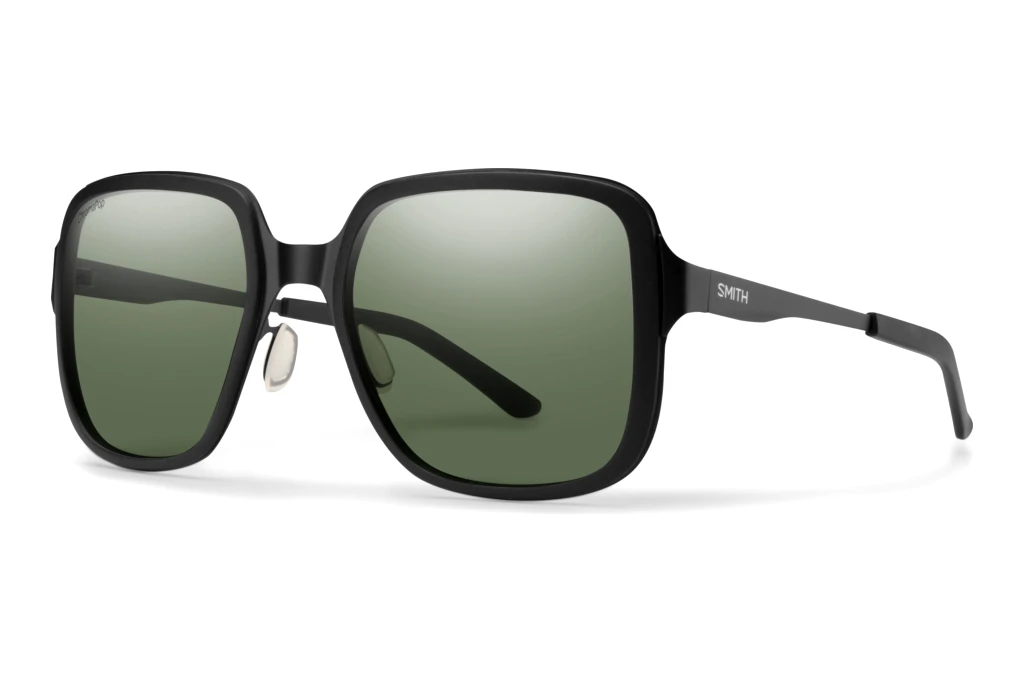 Smith   AVELINE 003/L7 GREEN POLARIZED HIGH CONTRASTMATTE BLACK