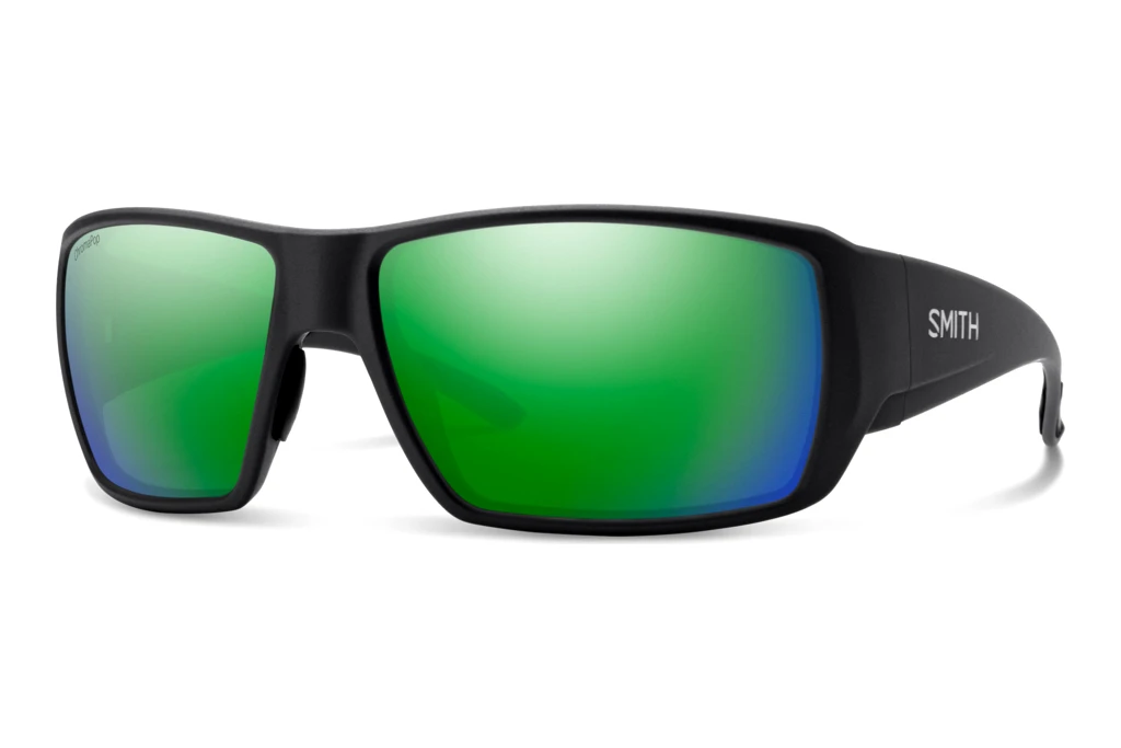 Smith   GUIDE C XL/S 003/UI GREEN MIRROR POLARIZED CHROMAPOPMATTE BLACK