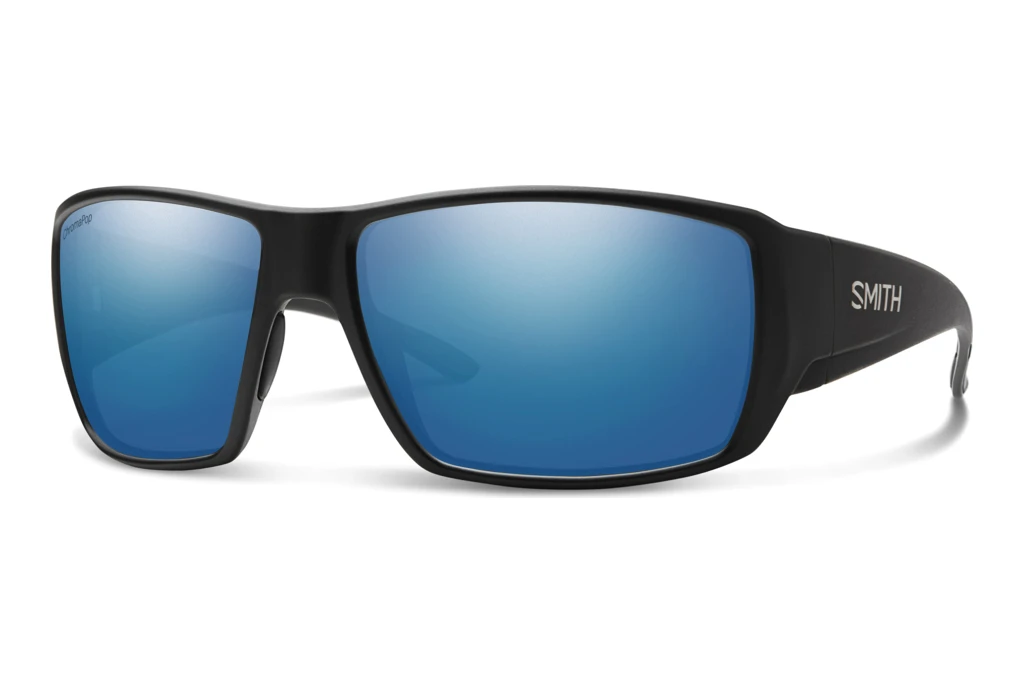 Smith   GUIDE CHOICE/N 124/QG BLUE MIRROR POLARIZED HIGH CONTRASTSCHWARZ