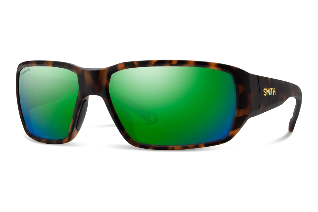 Smith   HOOKSET N9P/UI GREEN MIRROR POLARIZED CHROMAPOPMATTE HAVANA