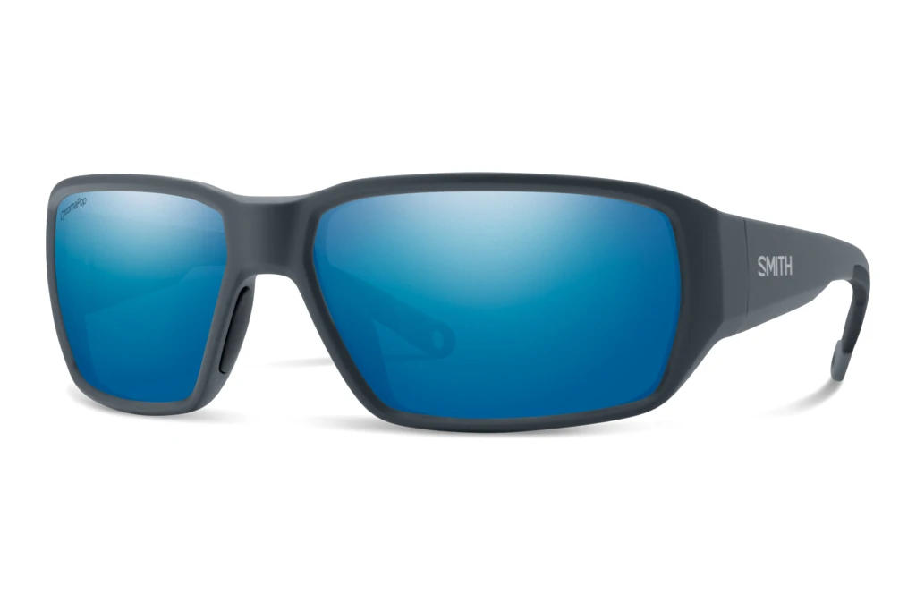 Smith   HOOKSET RIW/QG BLUE MIRROR POLARIZED HIGH CONTRASTMATTE GREY