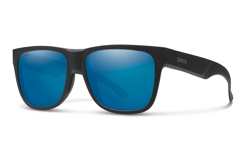 Smith   LOWDOWN 2 003/QG BLUE MIRROR POLARIZED HIGH CONTRASTSCHWARZ