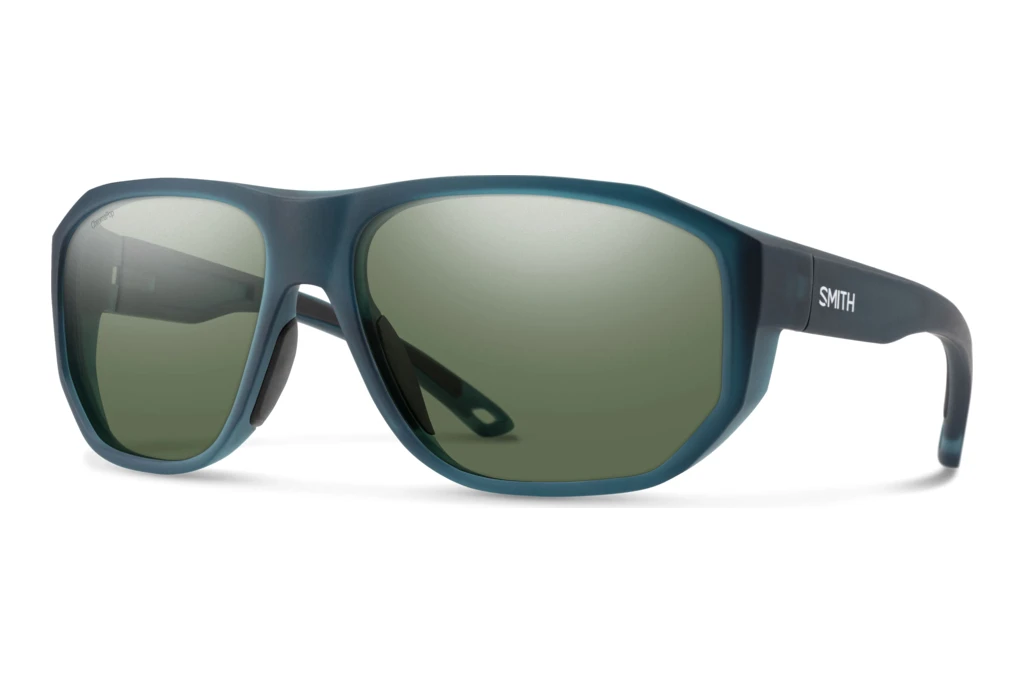 Smith   OUTRIGGER FJM/L7 GREEN POLARIZED HIGH CONTRASTMATTE BLUE CRYSTAL