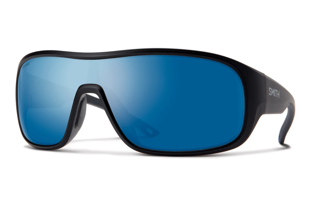 Smith   SPINNER 003/XX BLUE MULTILAYER POLARIZED CHROMAPOPMATTE BLACK