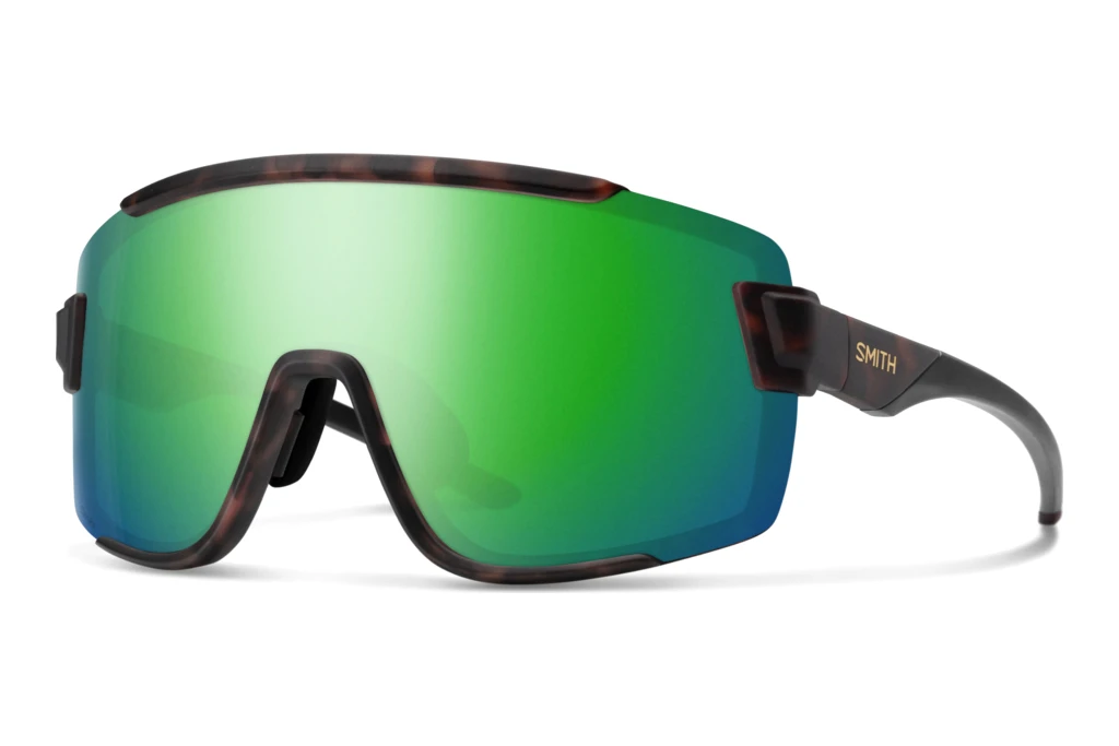 Smith   WILDCAT HGC/UI GREEN MIRROR POLARIZED CHROMAPOPMATTE BROWN HAVANA