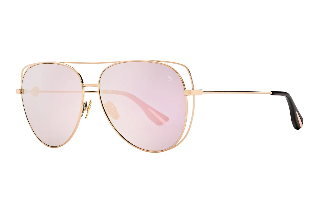 Sylvie Optics   Dream 4 rose mirrorlight brown