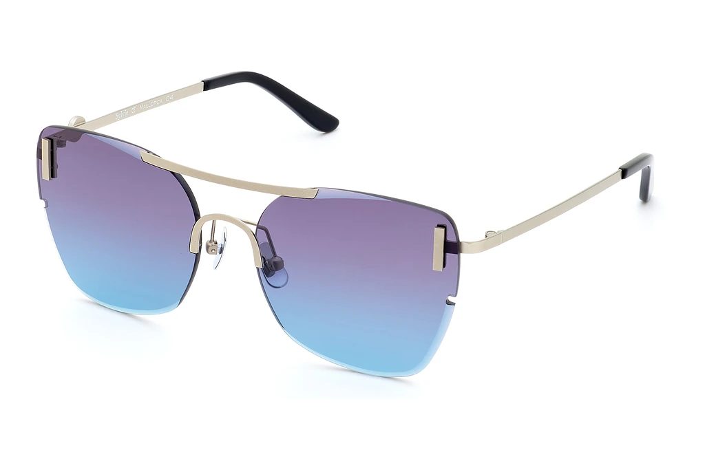 Sylvie Optics   Mallorca 04 tourquoise gradsilver mat