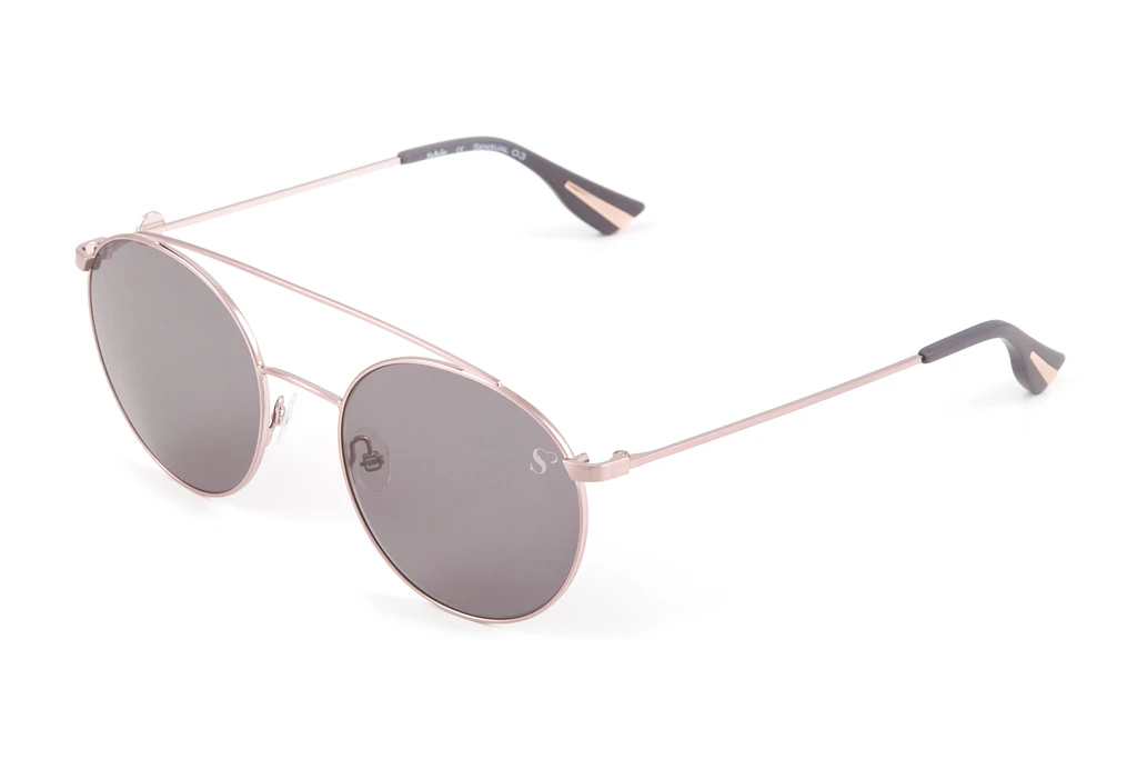 Sylvie Optics   Sensual 3 greylight rose brushed