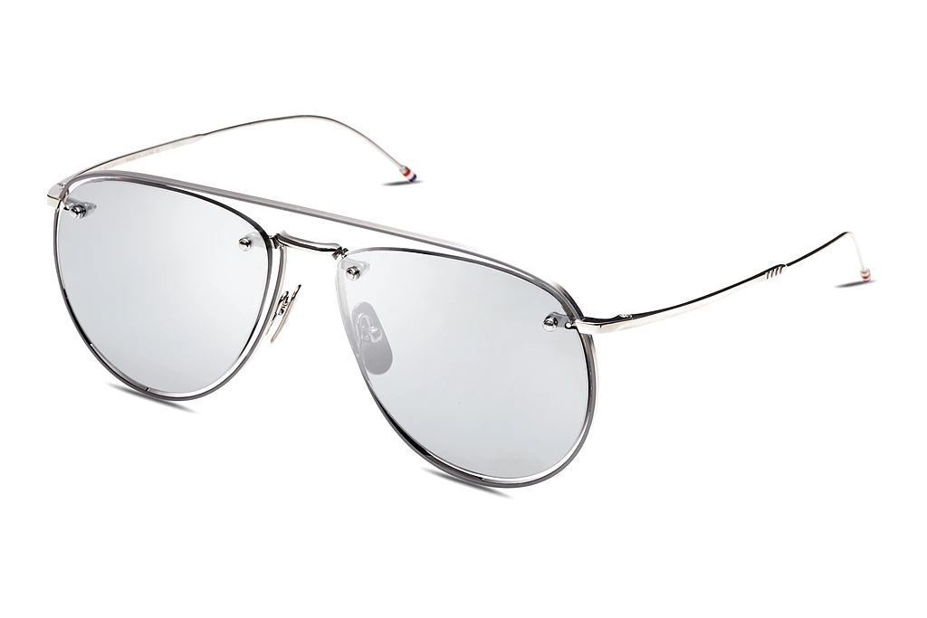 Thom Browne   TBS113 01 Medium Grey - Silver Flash -ARSilver - Grey Enamel - Grey