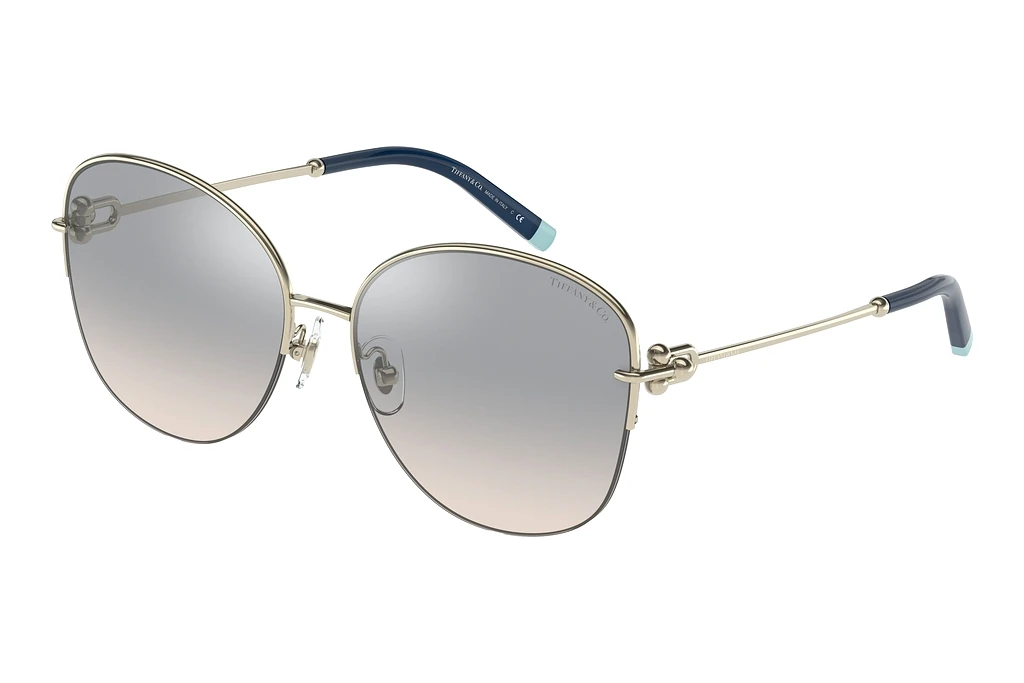 Tiffany   TF3082 61691U Gradient Blue Mirror SilverPale Gold