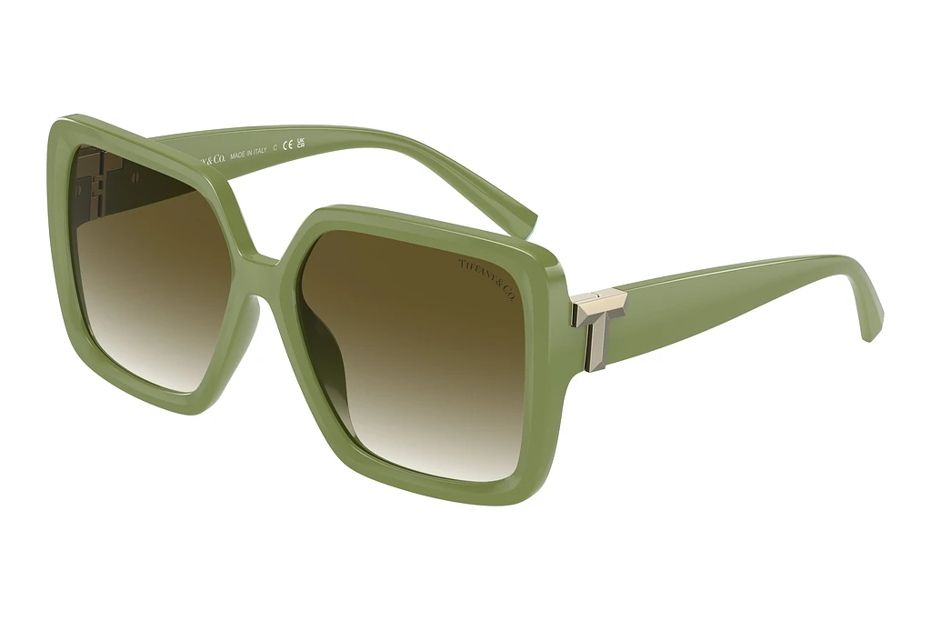 Tiffany   TF4206U 83687Z Light Grey Gradient GreenKhaki