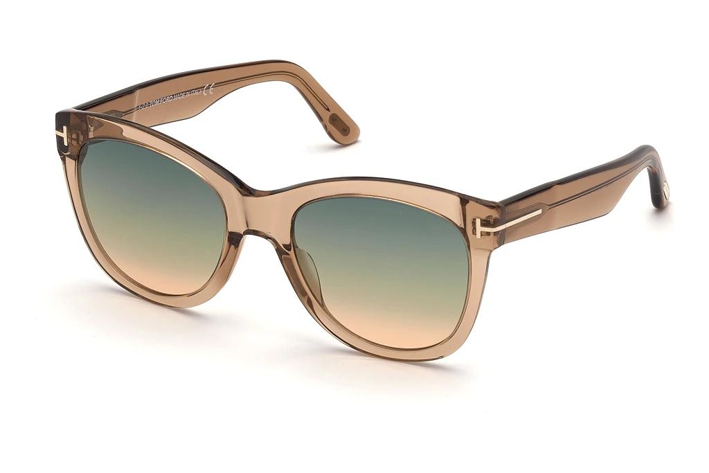 Tom Ford   FT0870 45P grün verlaufendGlänzend Hellbraun
