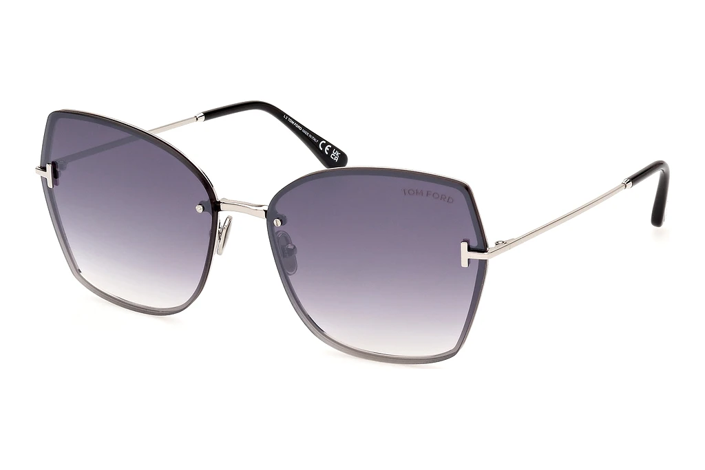 Tom Ford   FT1107 16C grau verspiegeltGlänzend Palladium