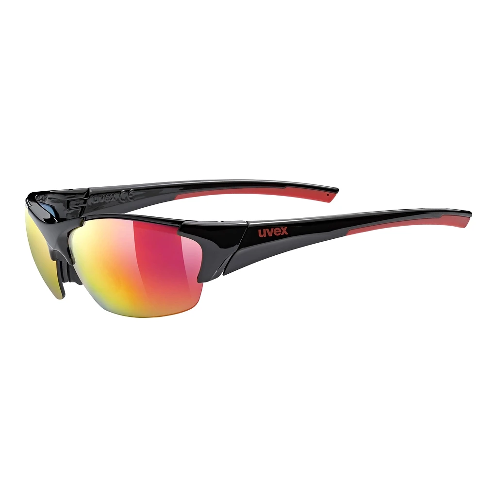 UVEX SPORTS   blaze III black red redblack red