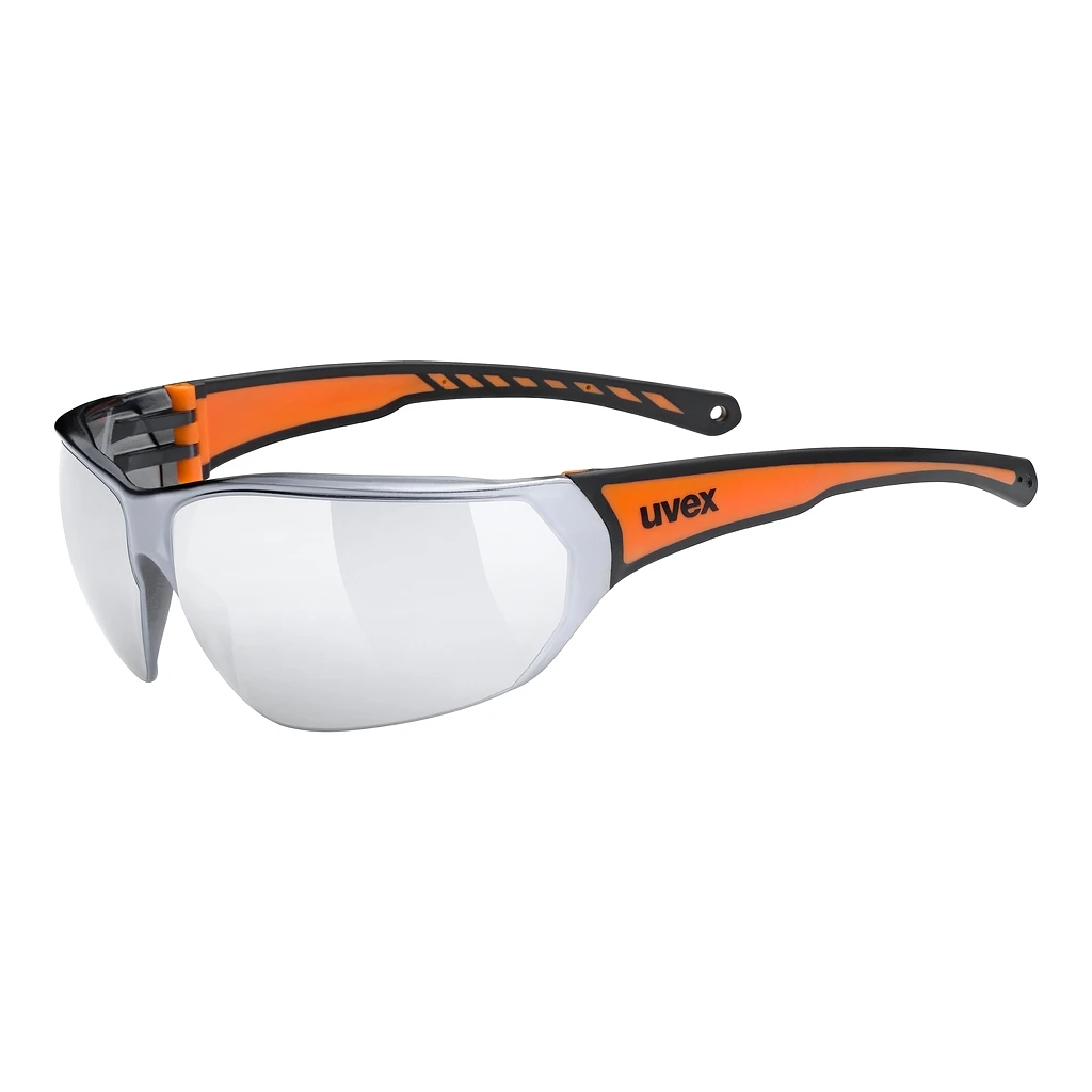 UVEX SPORTS   sportstyle 204 black orange mirror silverblack orange