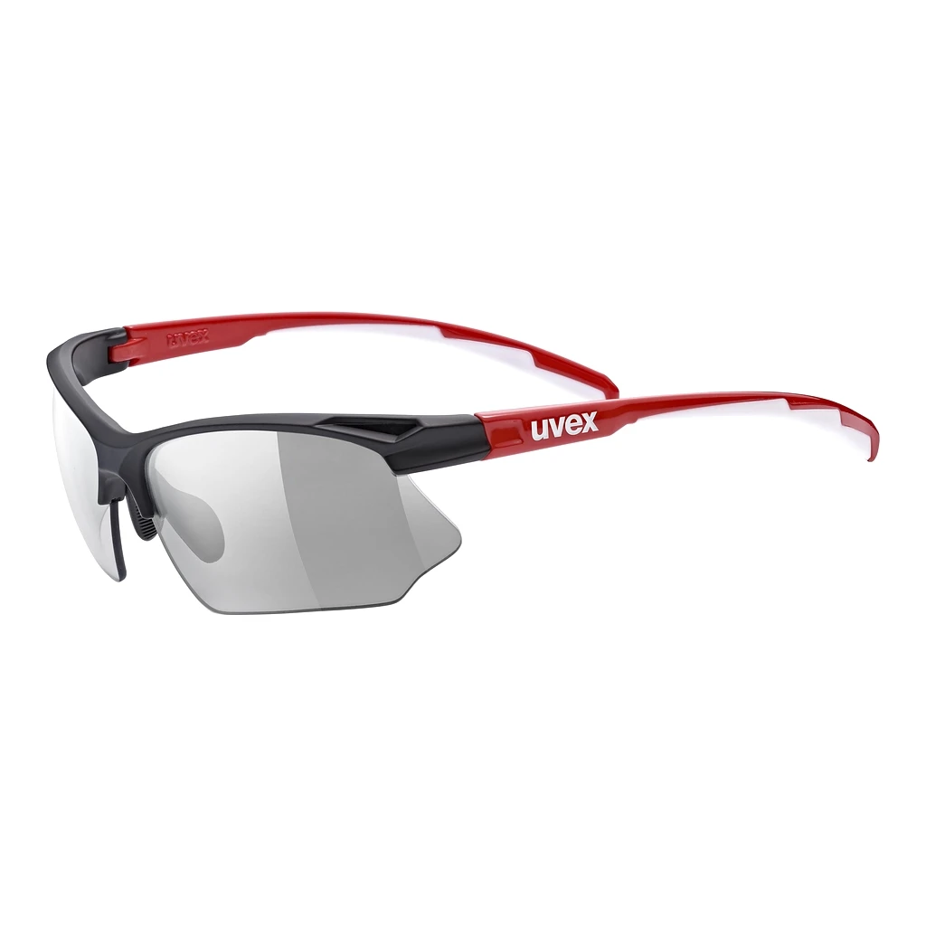 UVEX SPORTS   sportstyle 802 V black red white smokeblack red white