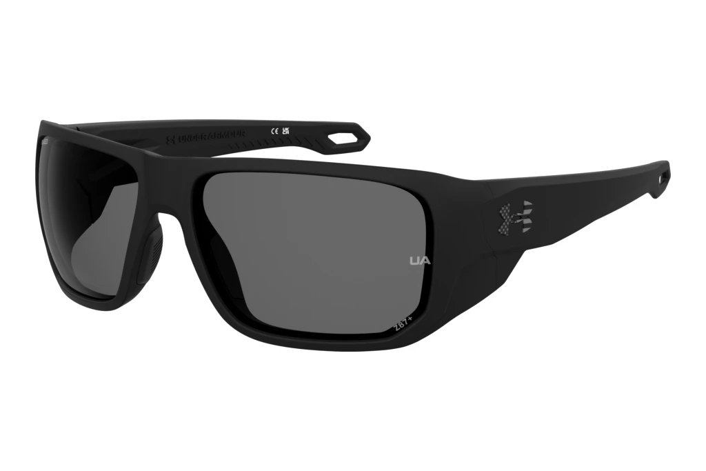 Under Armour   UA ATTACK MD 003/6C GREY POLARIZED  OLEOPHOBICMATTE BLACK