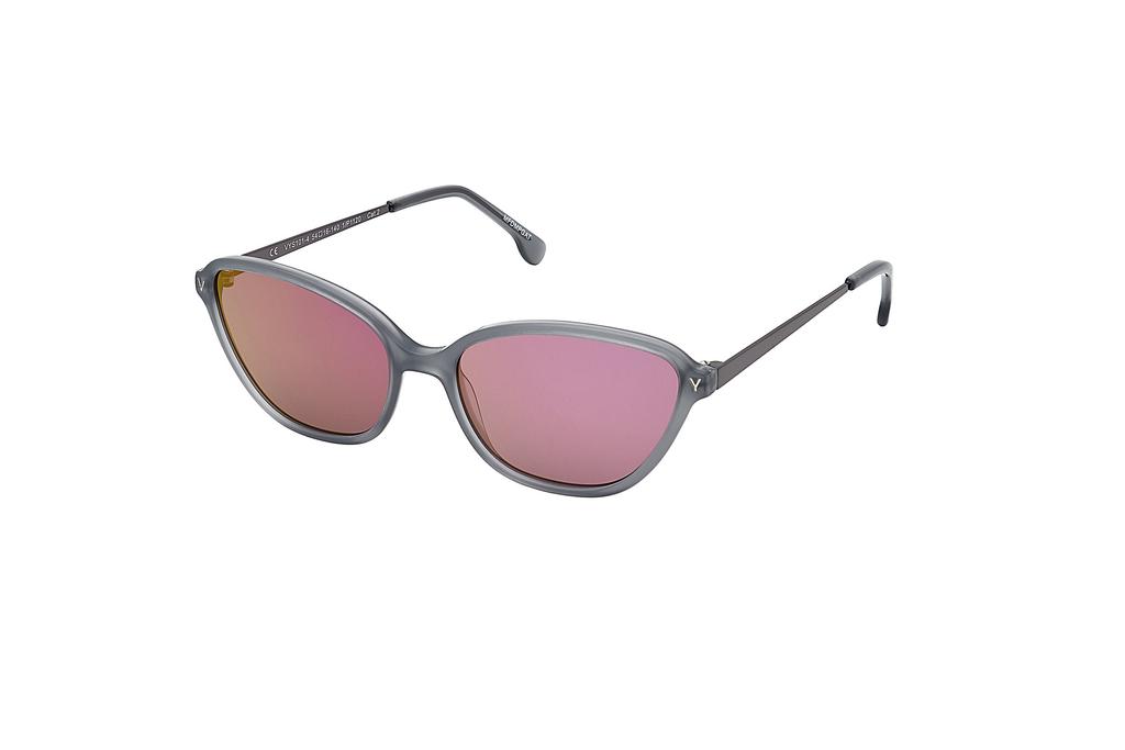 VOOY by edel-optics   Artmuseum Sun 101-04 brown with pink mirrorgrey
