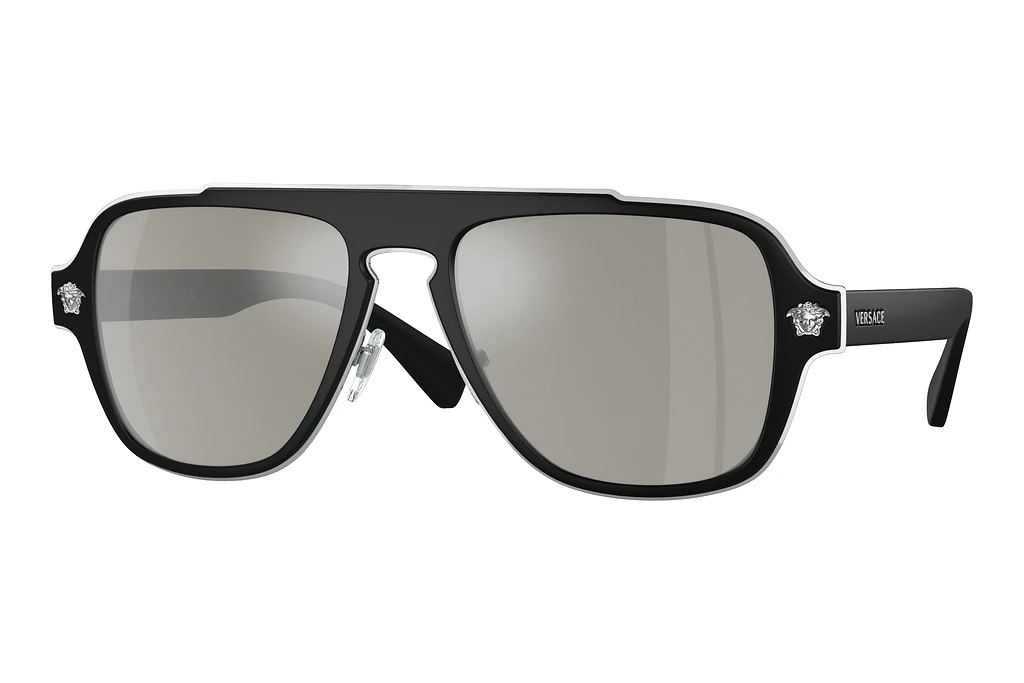 Versace   VE2199 10006G Light Grey Mirror SilverBlack