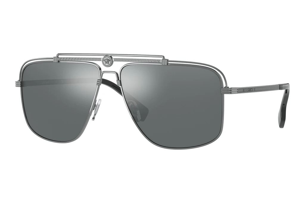 Versace   VE2242 10016G Light Grey Mirror BlackGunmetal