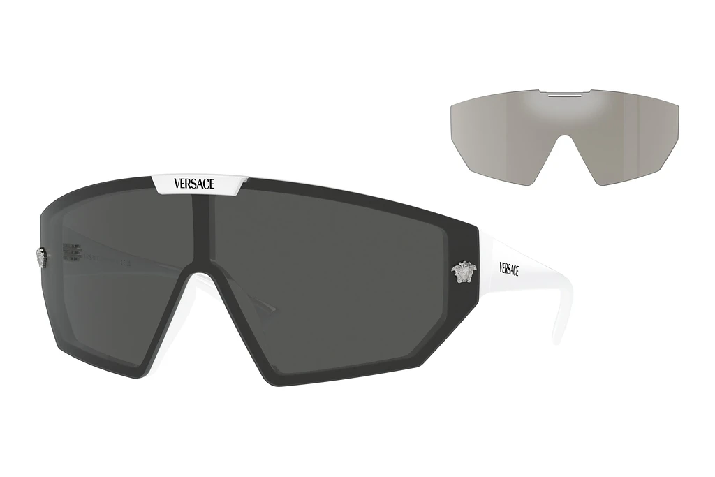 Versace   VE4461 314/87 Dark Grey/Mirror SilverWhite