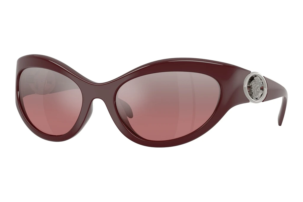 Versace   VE4485 54877E Pink Mirror Silver GradientBurgundy