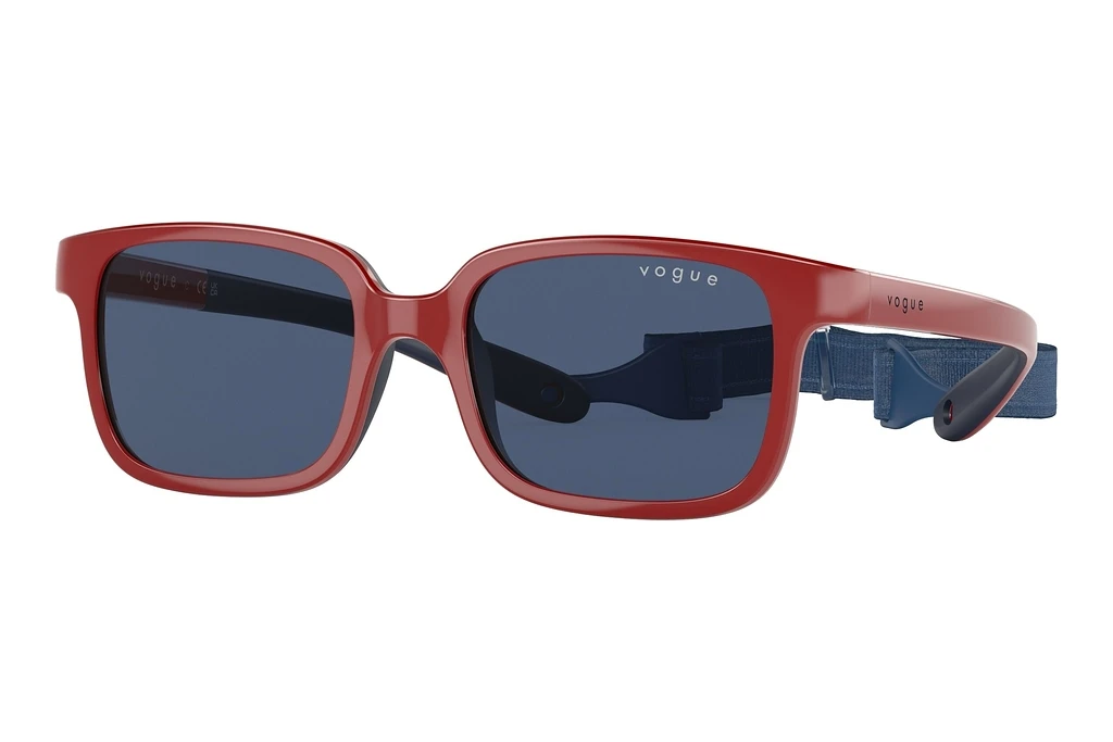 Vogue Eyewear   VJ2017 302680 Dark BlueFull Red On Blue Rubber