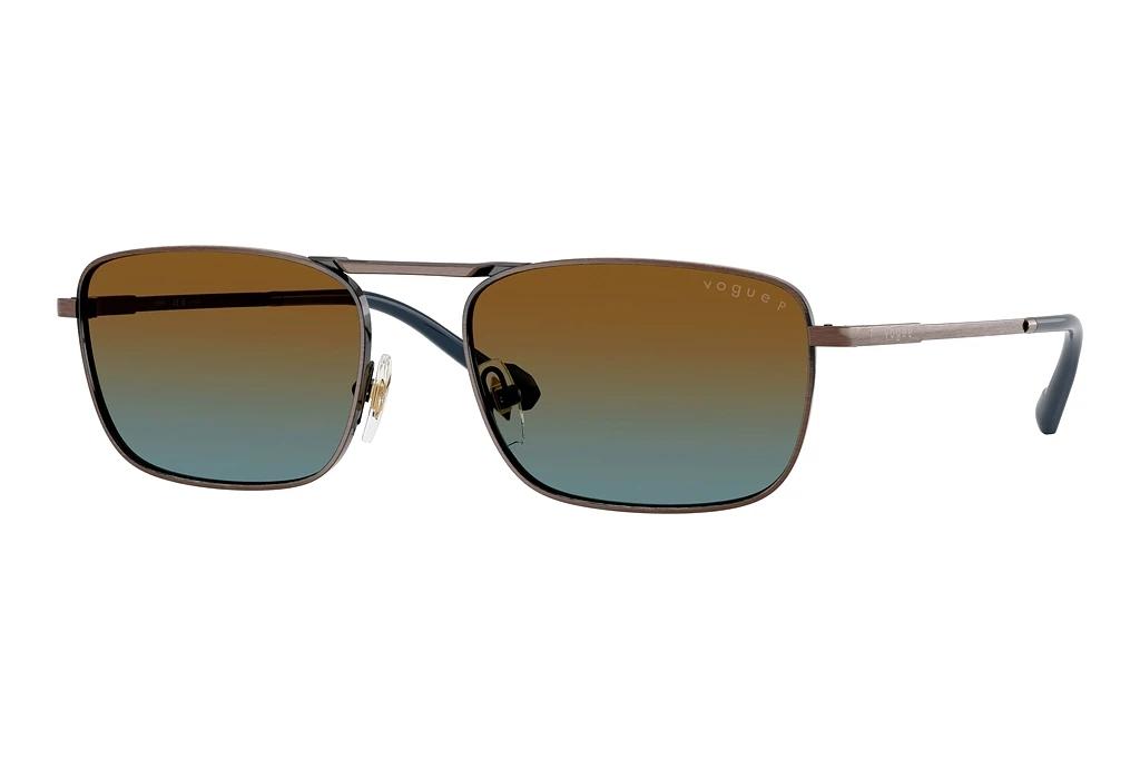 Vogue Eyewear   VO4346S 51351F Blue Gradient Brown PolarizedAntique Copper