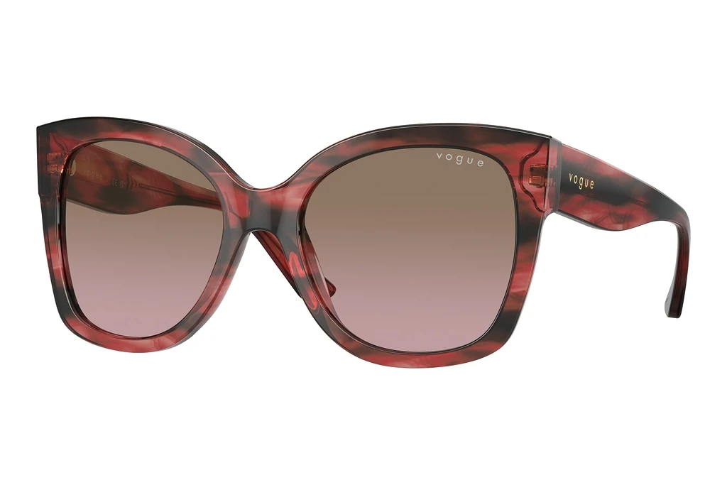 Vogue Eyewear   VO5338S 308914 Pink Gradient BrownRed Havana