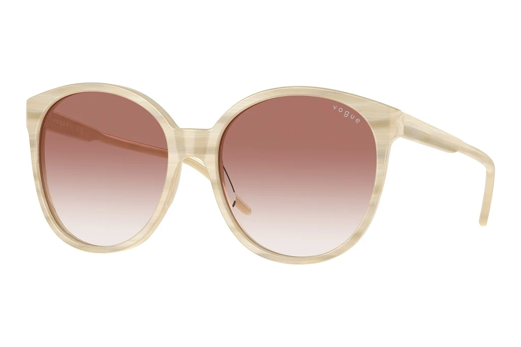 Vogue Eyewear   VO5509S 30708D Clear Gradient PinkBeige Horn
