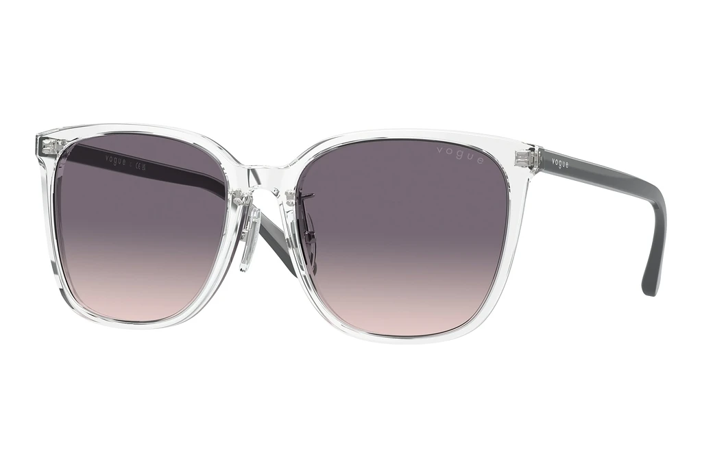 Vogue Eyewear   VO5537SD W74536 Pink Gradient Dark VioletTransparent