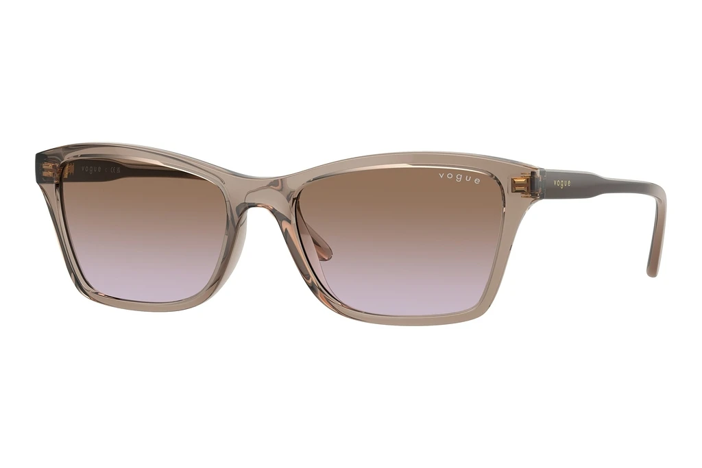 Vogue Eyewear   VO5551S 294068 Violet Gradient BrownTransparent Brown