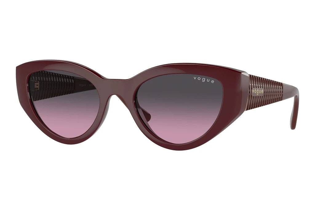 Vogue Eyewear   VO5566S 304890 Violet Gradient GreyFull Bordeaux