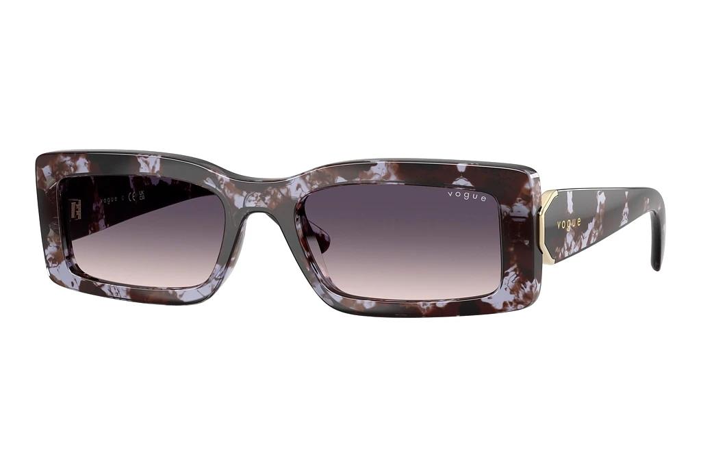 Vogue Eyewear   VO5674S 317836 Pink Gradient Dark GreyPurple Havana