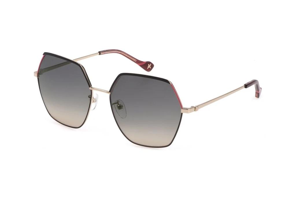 YALEA   SYA057 0A93 SMOKE GRADIENT PINKROSE GOLD W/COLOURED PARTS