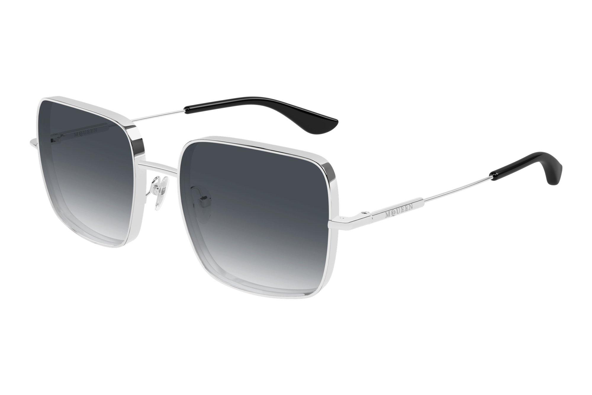Alexander McQueen   AM0564S 001 SILVER